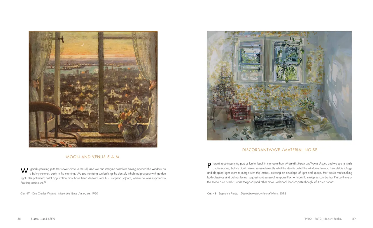 Staten Island SEEN exhibition catalog, pages 88-89