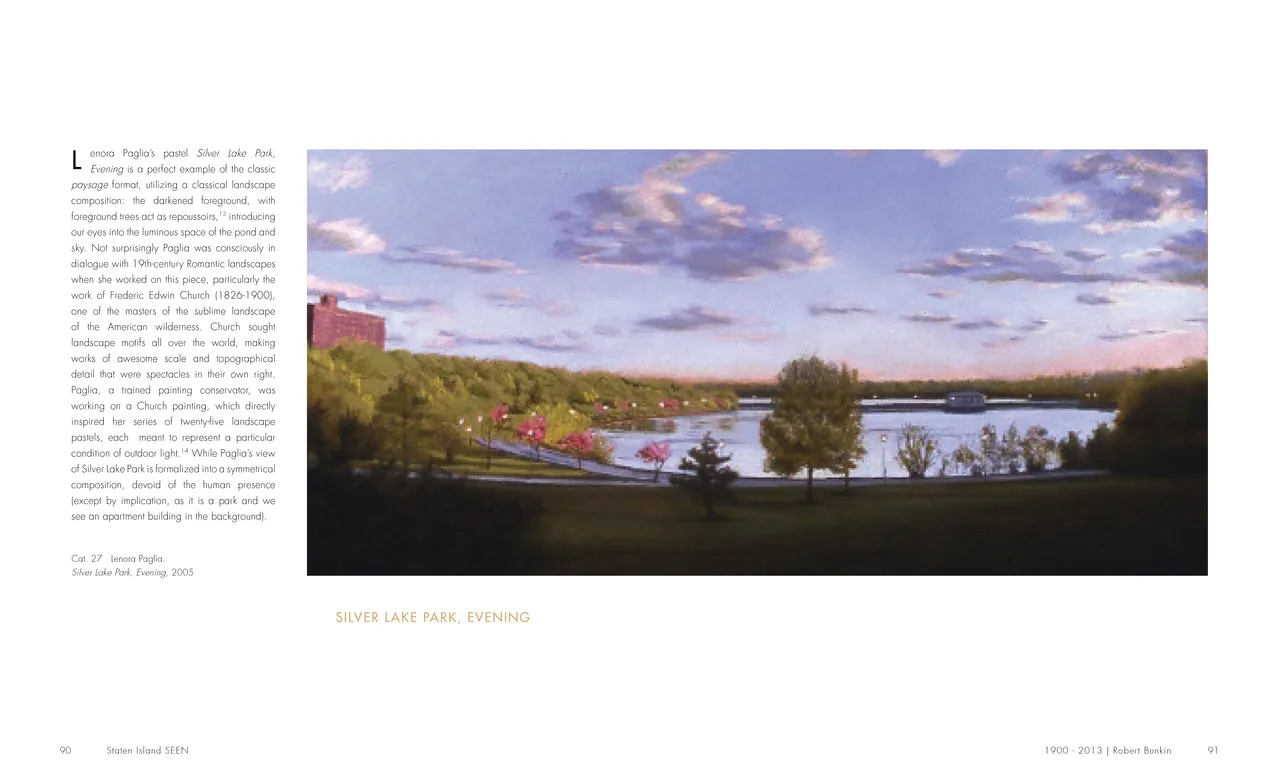 Staten Island SEEN exhibition catalog, pages 90-91