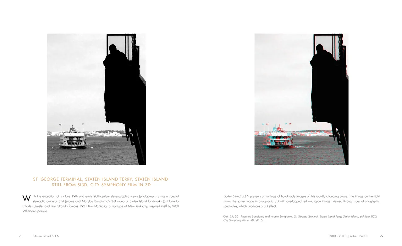 Staten Island SEEN exhibition catalog, pages 98-99