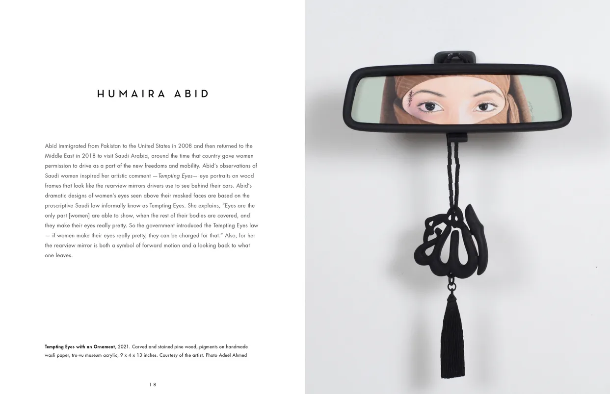 The Eyes Have It exhibition catalog, pages 18-19