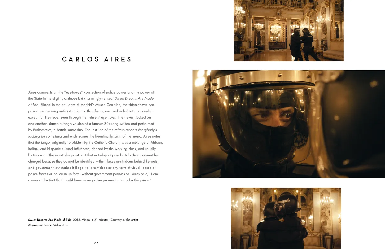 The Eyes Have It exhibition catalog, pages 26-27