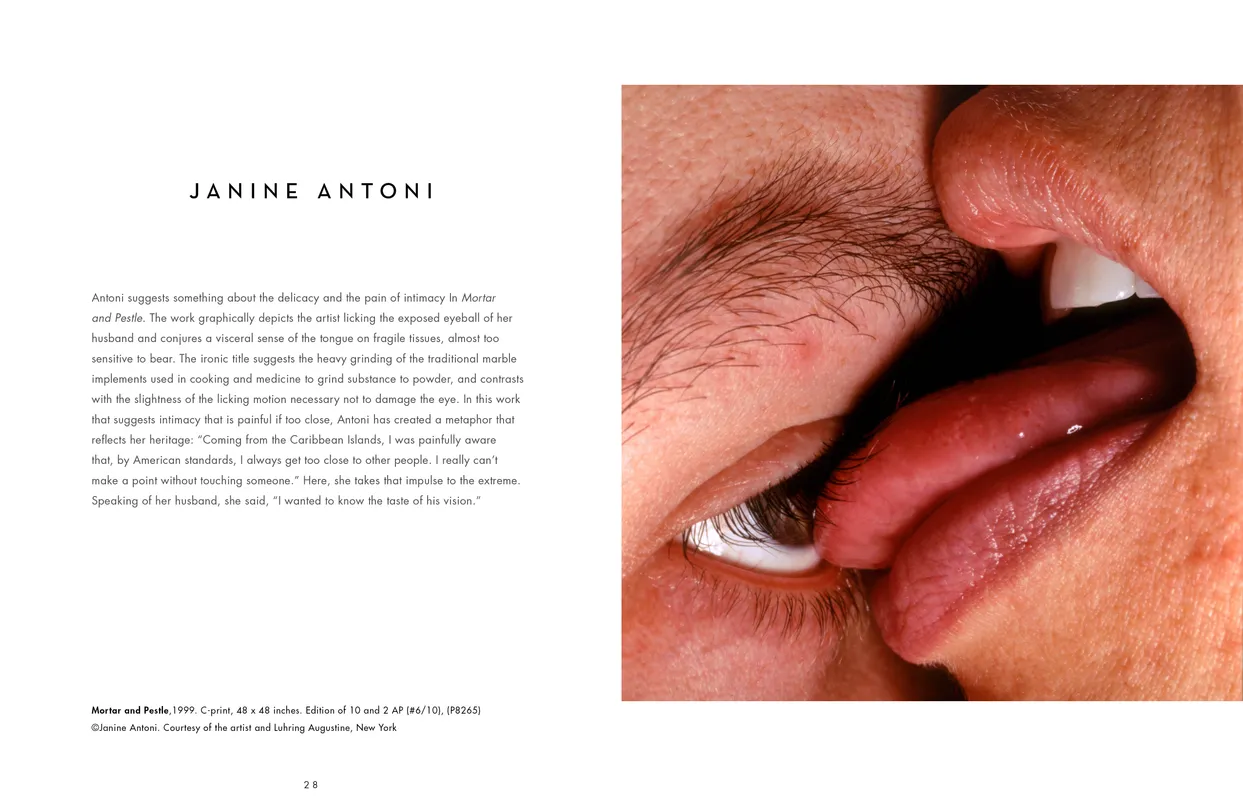 The Eyes Have It exhibition catalog, pages 28-29