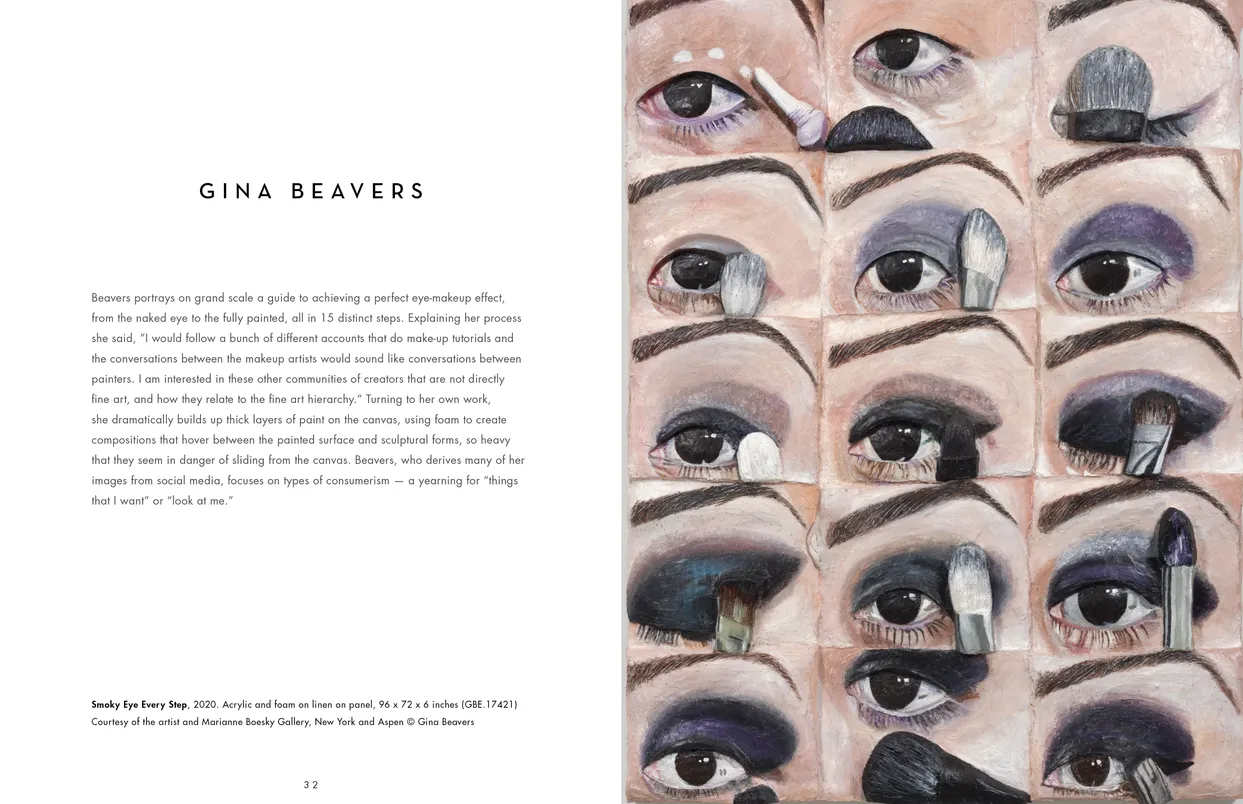 The Eyes Have It exhibition catalog, pages 32-33