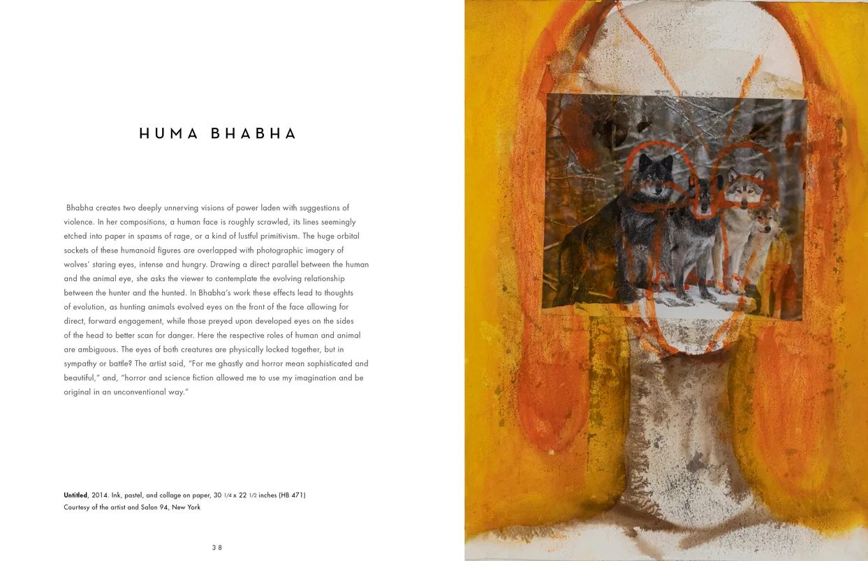 The Eyes Have It exhibition catalog, pages 38-39