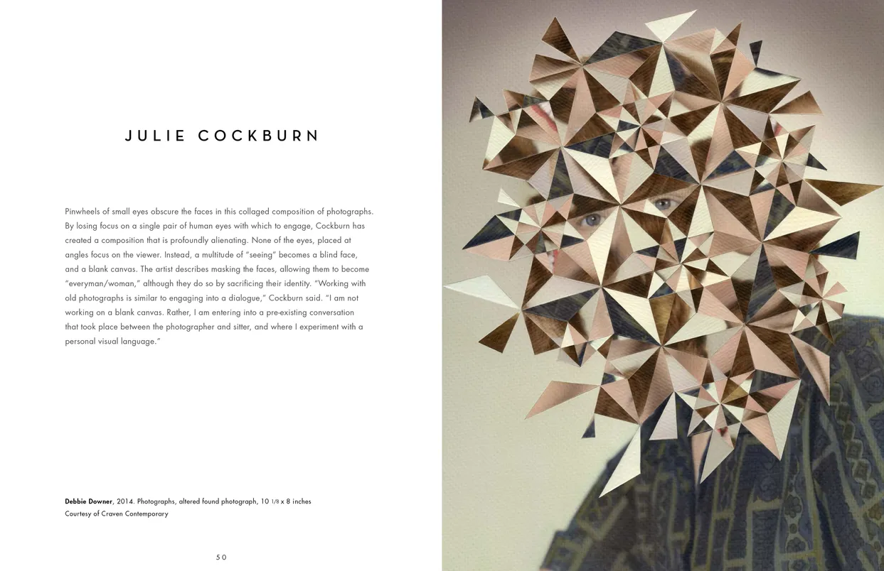 The Eyes Have It exhibition catalog, pages 50-51