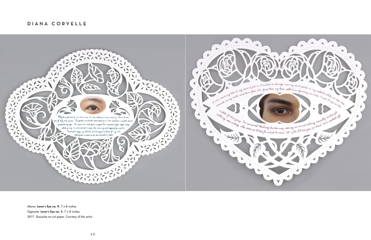 The Eyes Have It exhibition catalog, pages 60-61