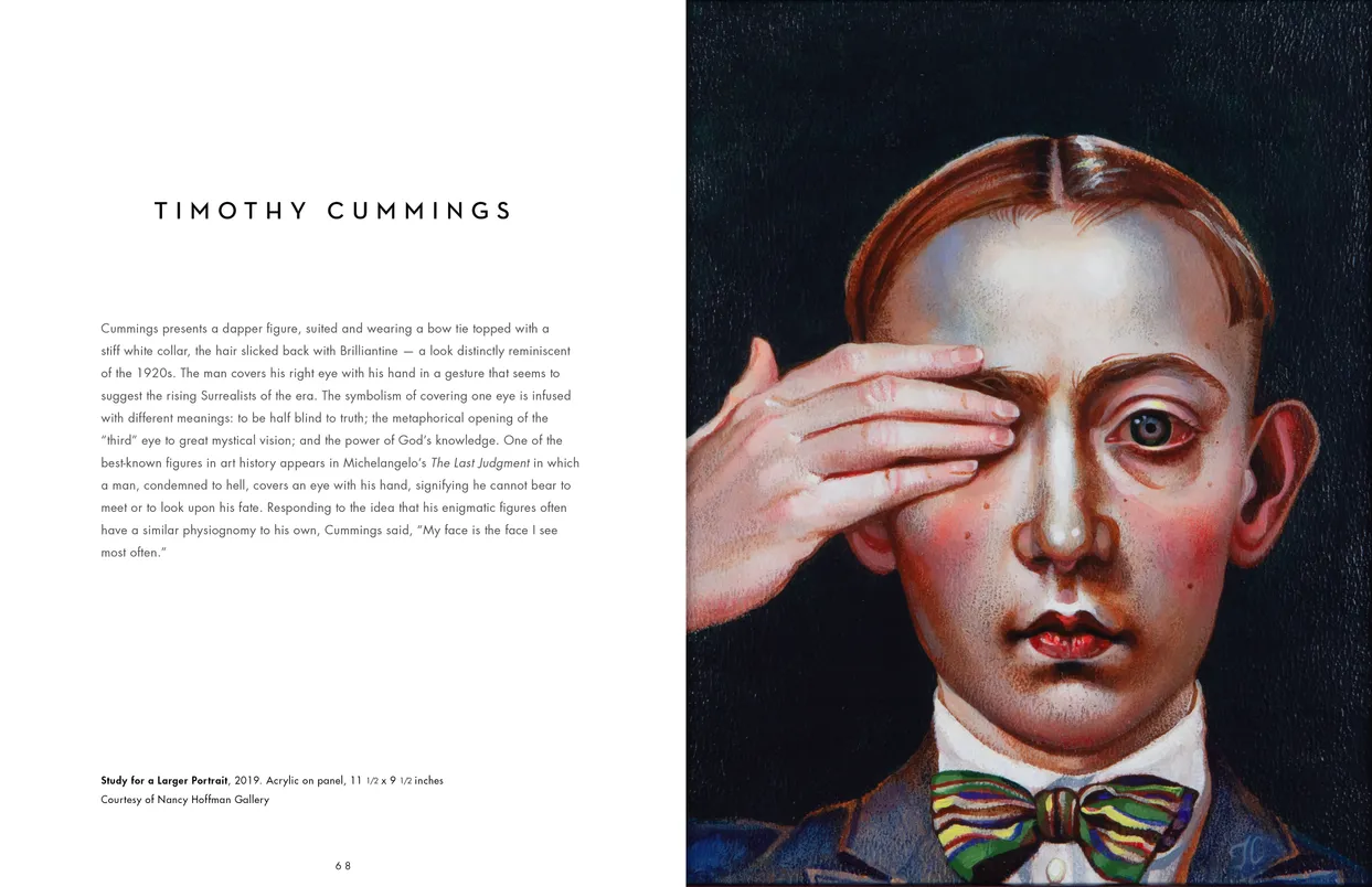 The Eyes Have It exhibition catalog, pages 68-69