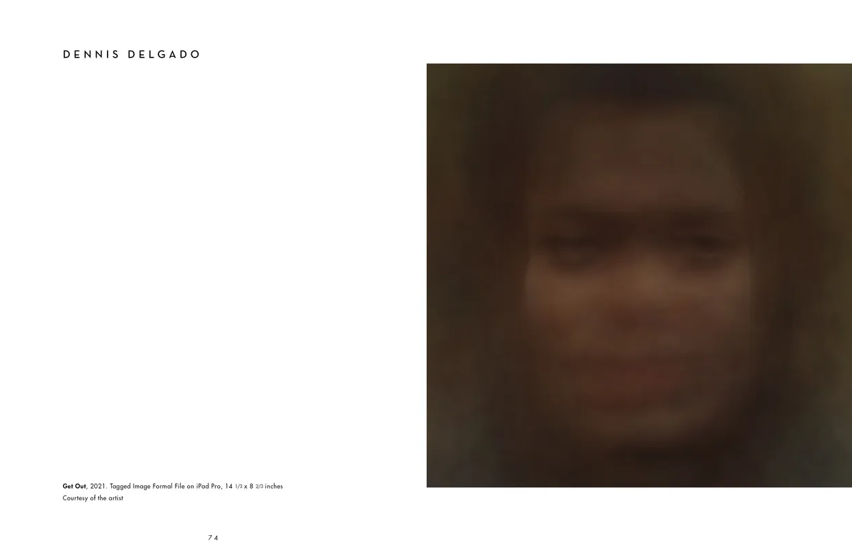 The Eyes Have It exhibition catalog, pages 74-75