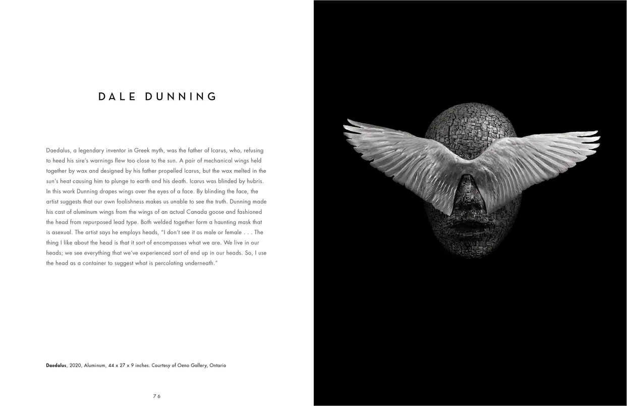 The Eyes Have It exhibition catalog, pages 76-77