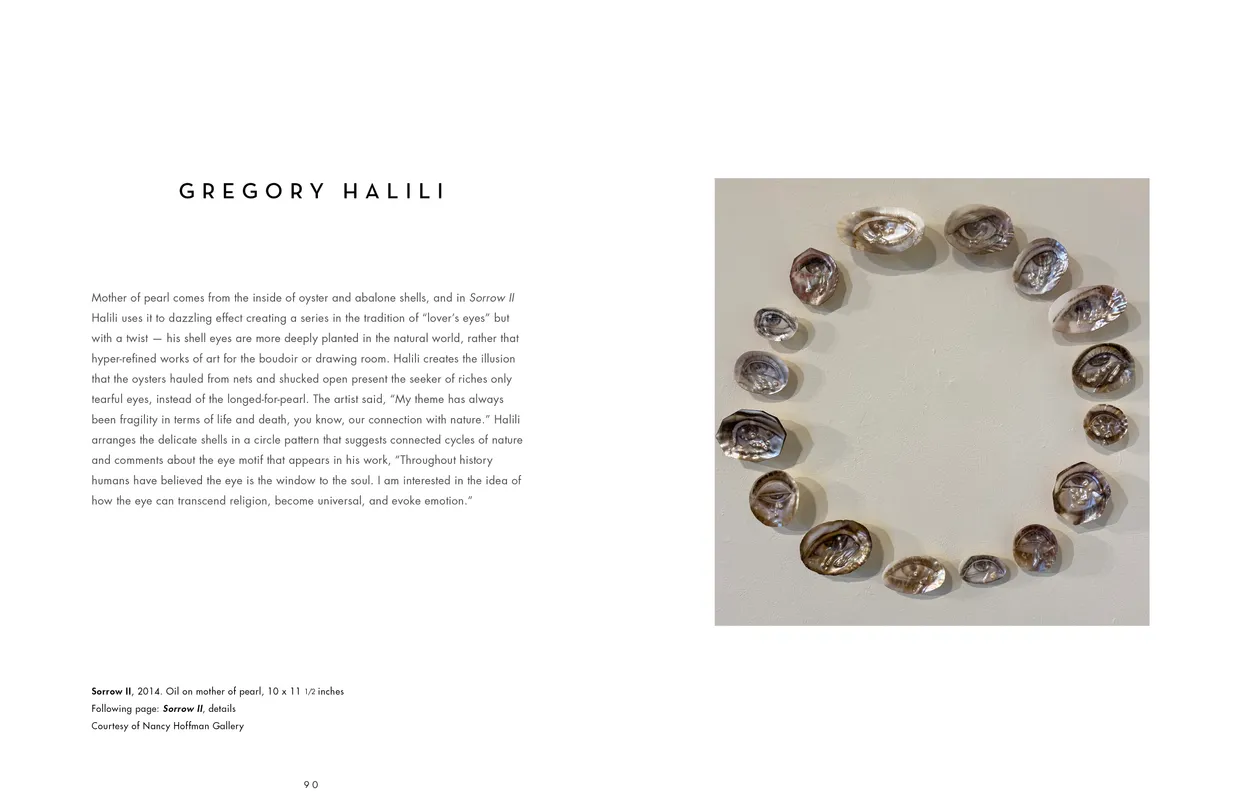 The Eyes Have It exhibition catalog, pages 90-91