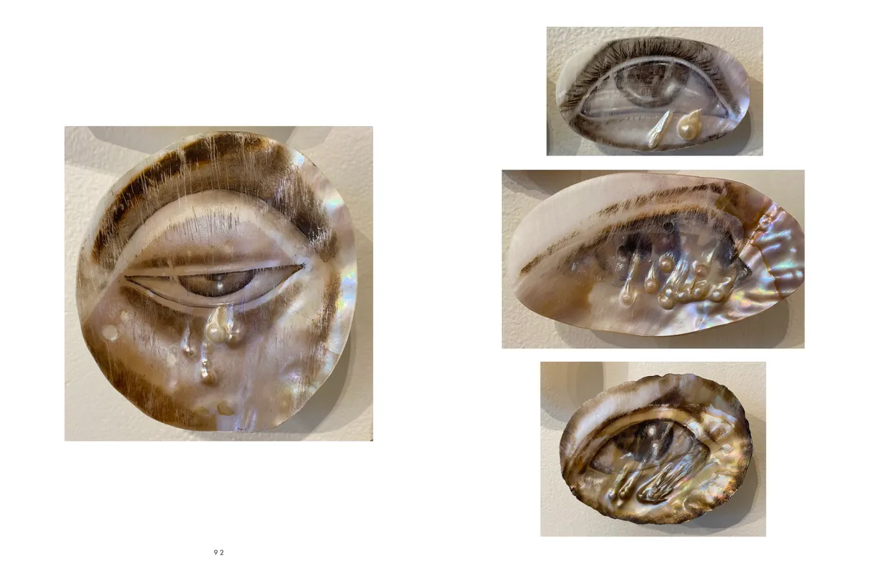 The Eyes Have It exhibition catalog, pages 92-93