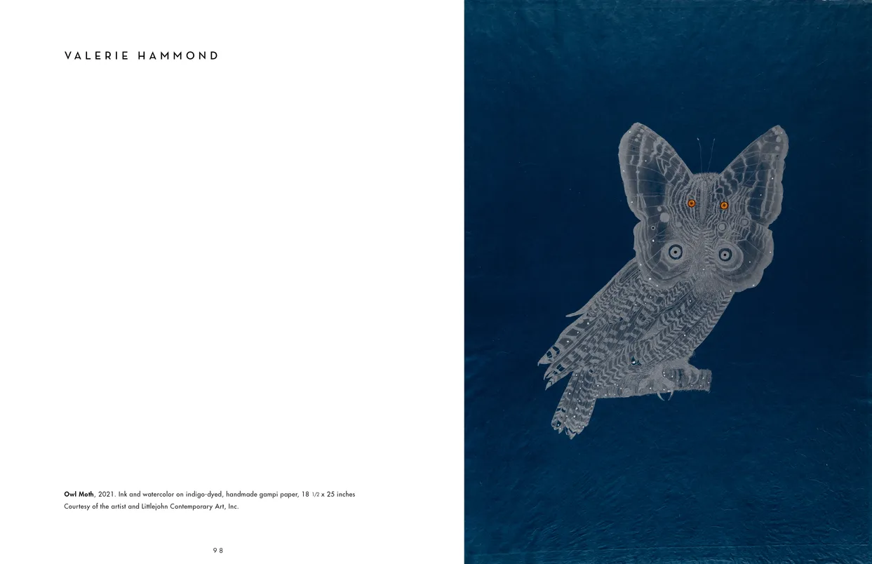 The Eyes Have It exhibition catalog, pages 98-99