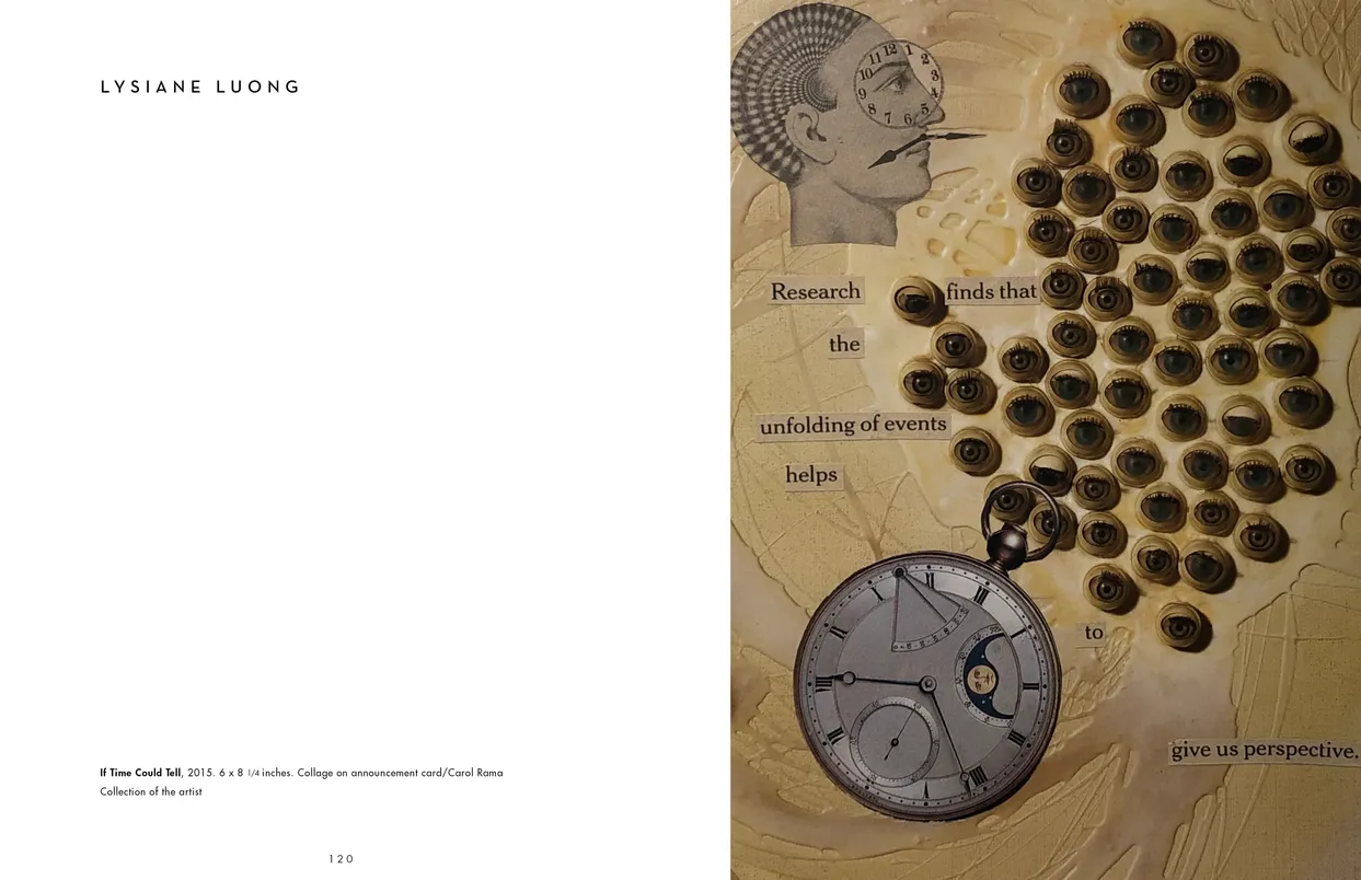 The Eyes Have It exhibition catalog, pages 120-121