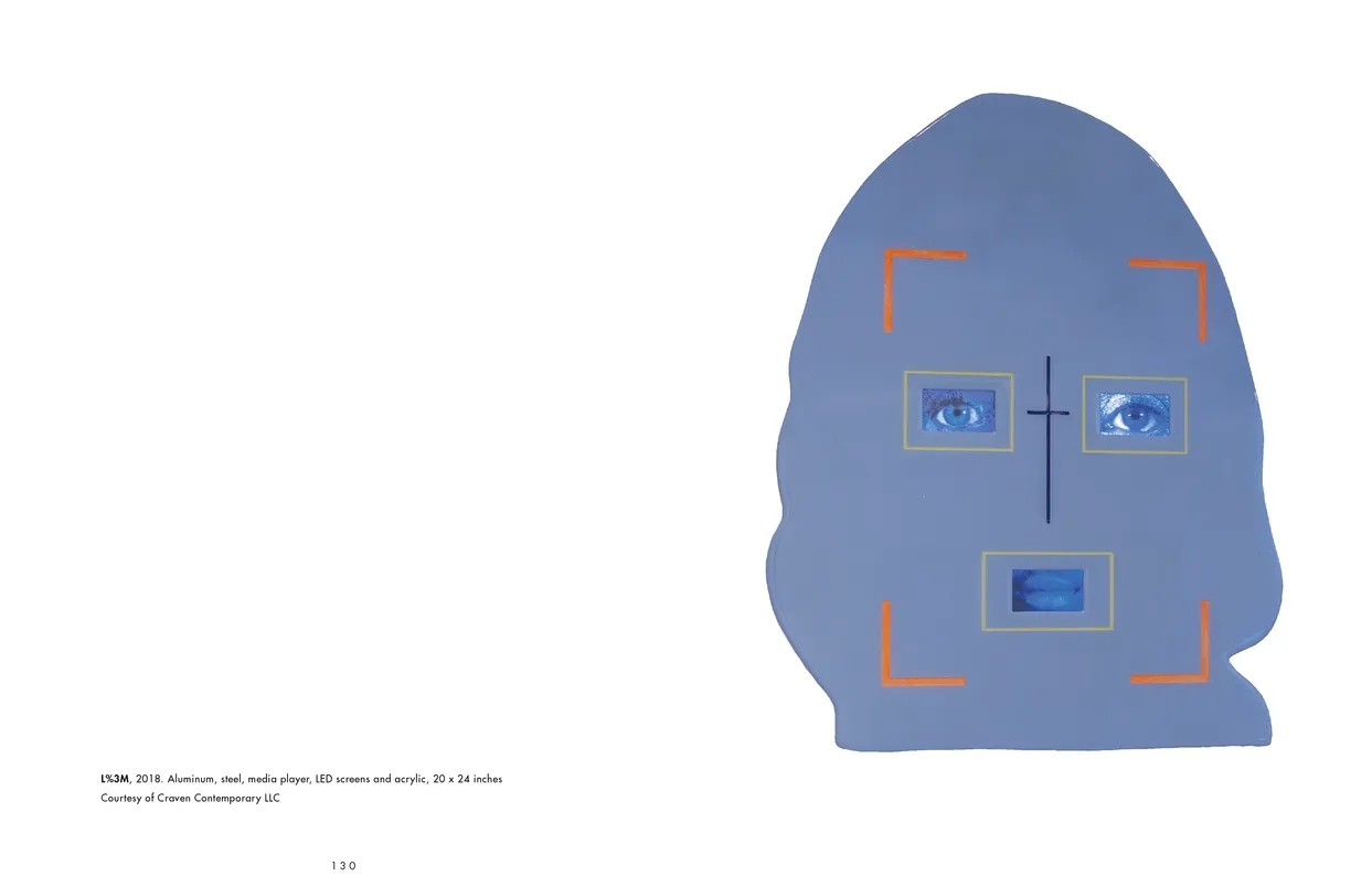 The Eyes Have It exhibition catalog, pages 130-131