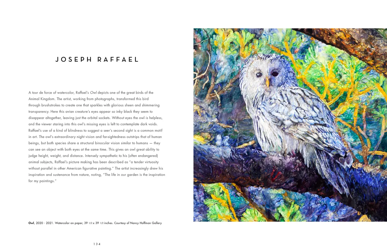 The Eyes Have It exhibition catalog, pages 134-135