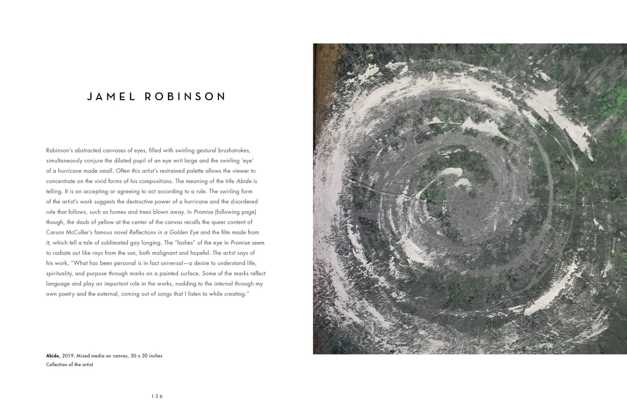 The Eyes Have It exhibition catalog, pages 136-137