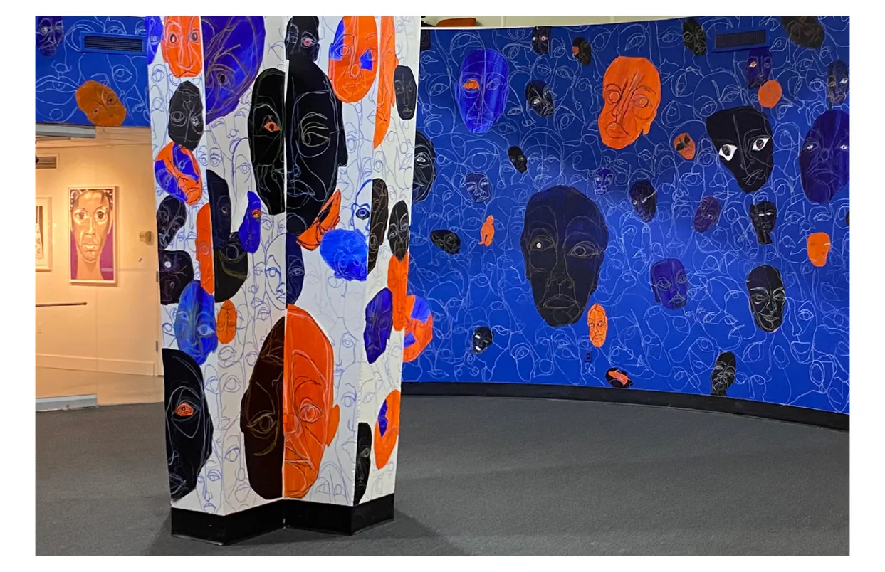 The Eyes Have It exhibition catalog, pages 144-145