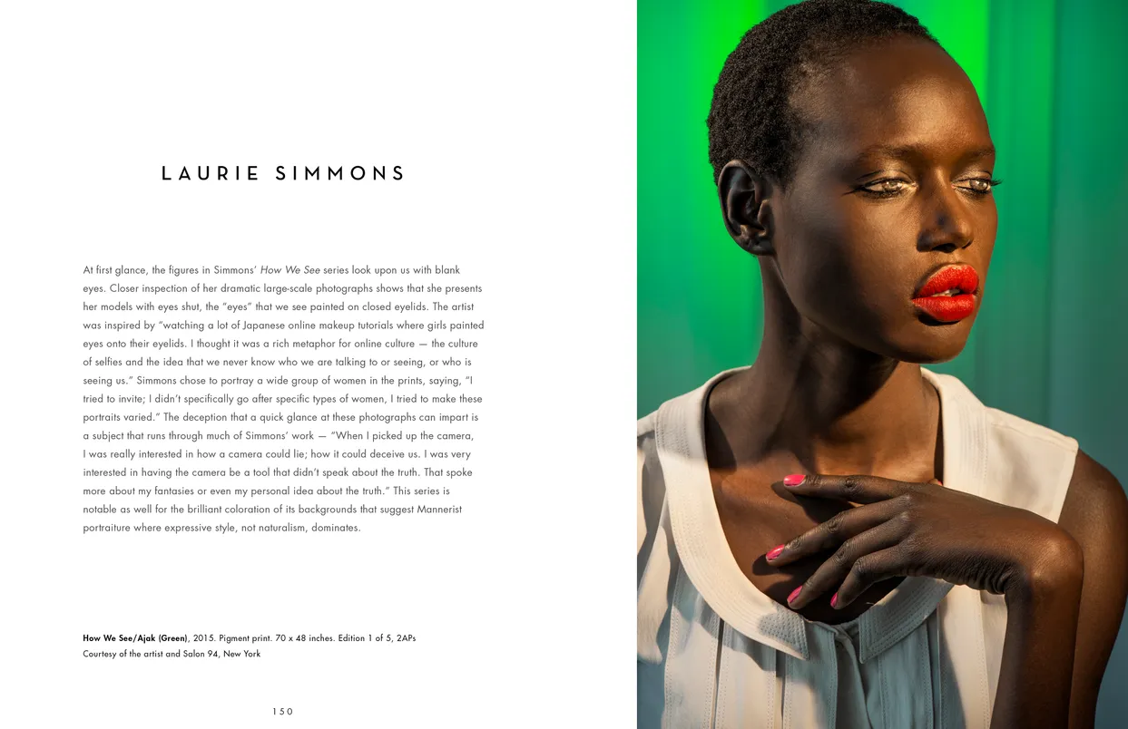 The Eyes Have It exhibition catalog, pages 150-151