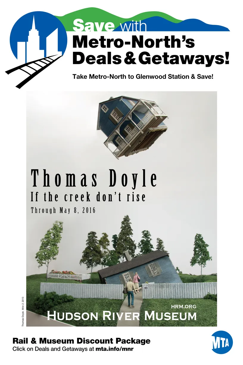 Thomas Doyle: If the Creek Don’t Rise MTA promotional poster