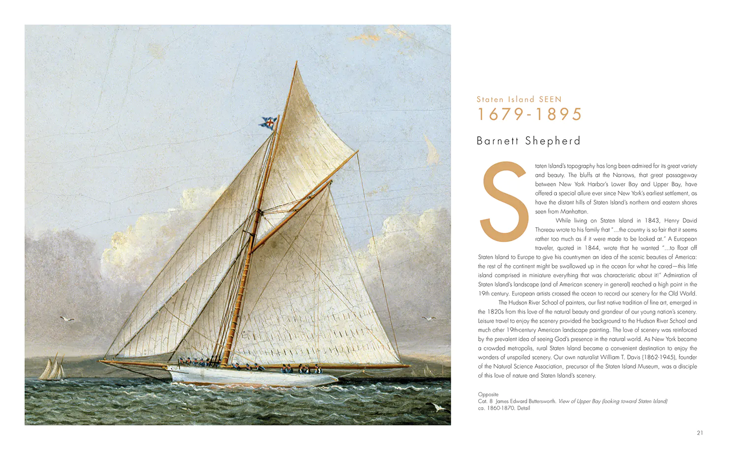 A spread from the publication <i>Staten Island SEEN</i> for the Staten Island Museum. Publication design by Alex Stevovich.